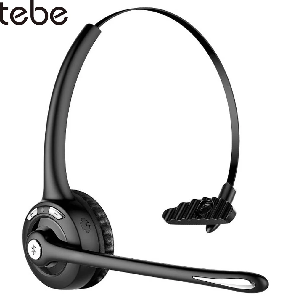 Tebe моно bluetooth наушники офисные с креплением на голову одно перетаскивание две