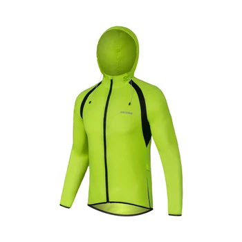 

Men's Women Casual Jackets Rainproof Cycling Jacket Windproof Ultra-Light Windbreaker Top Men Running Coat