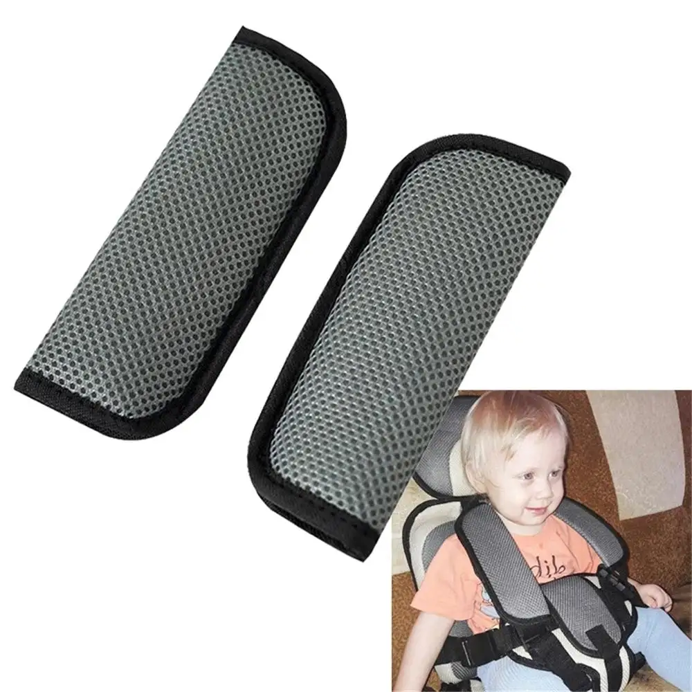 Car Baby Child Safety Seat Belt Shoulder Cover Protector For Baby Stroller Protection Crotch Seat Belt Cover Car Styling images - 6