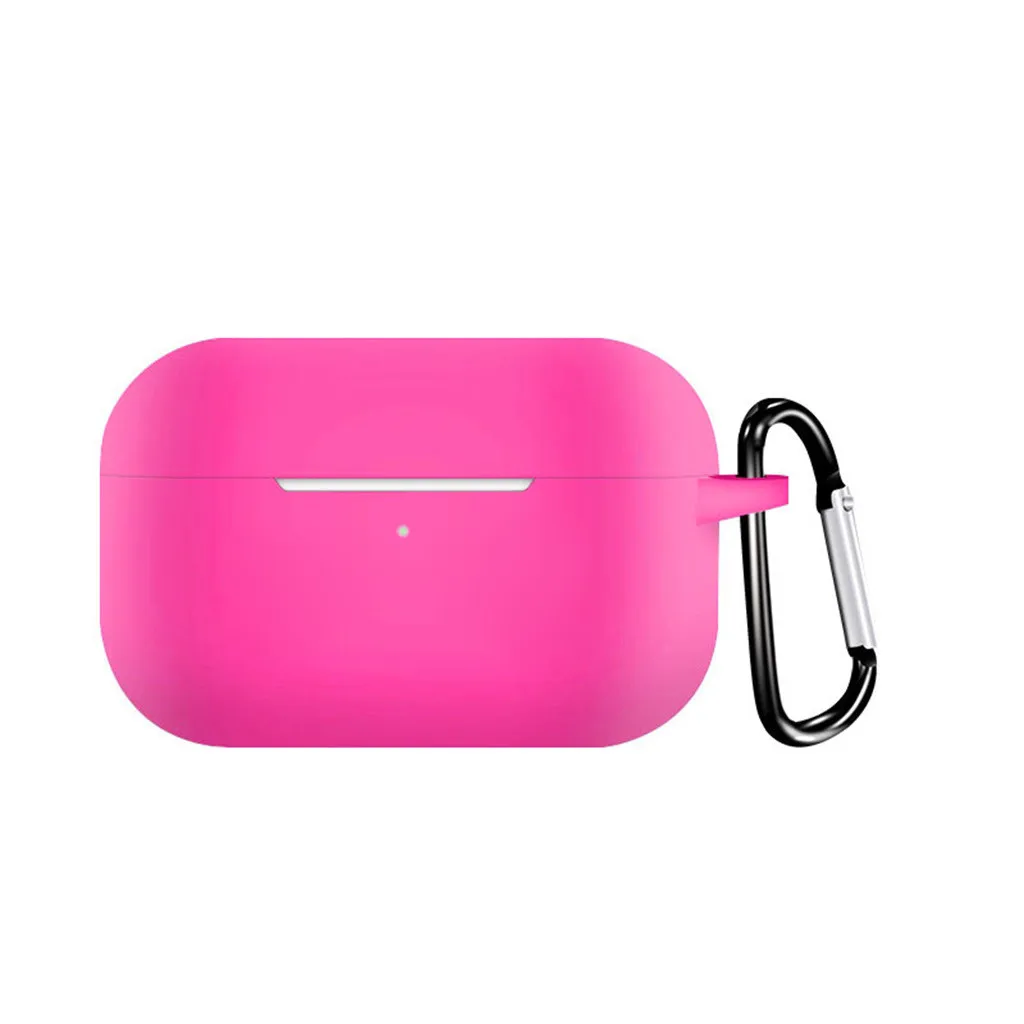 Силиконовый защитный чехол для AirPods Pro 2019 беспроводные TWS Bluetooth наушники мягкий