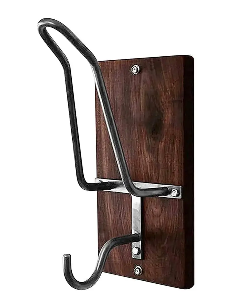 Motorcycle Helmet Hanger Wall Mount Jacket Holder Hook For Keys