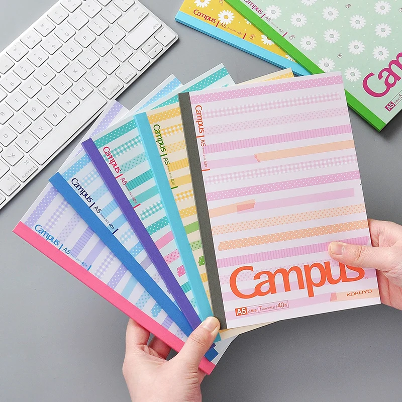 4/5pcs Set Creative A5 B5 Colored Notebook Index Page Diary Planner Paper Note Book Category Pages Stationery Checkered Grid|Notebooks| - AliExpress