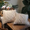 Boho cushion cover macrame pillows case bohemia geometric pattern cotton thread with tassels pillowcase sofa throw home decor ► Photo 3/6
