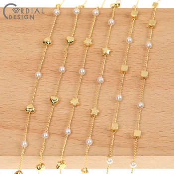 

Cordial Design Jewelry Accessories/Hand Made/Imitation Pearl/CCB Beads/Copper Chain/DIY Making/Jewelry Findings & Components