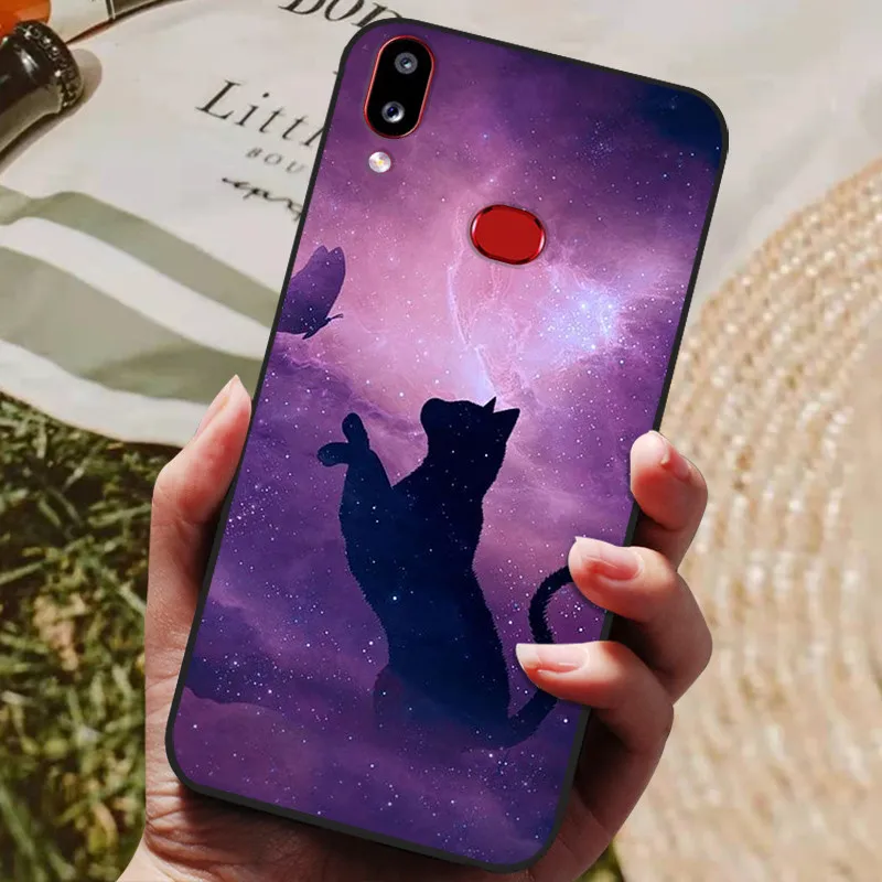 Silicone Back Cover Soft Bumper Phone Case - Black
