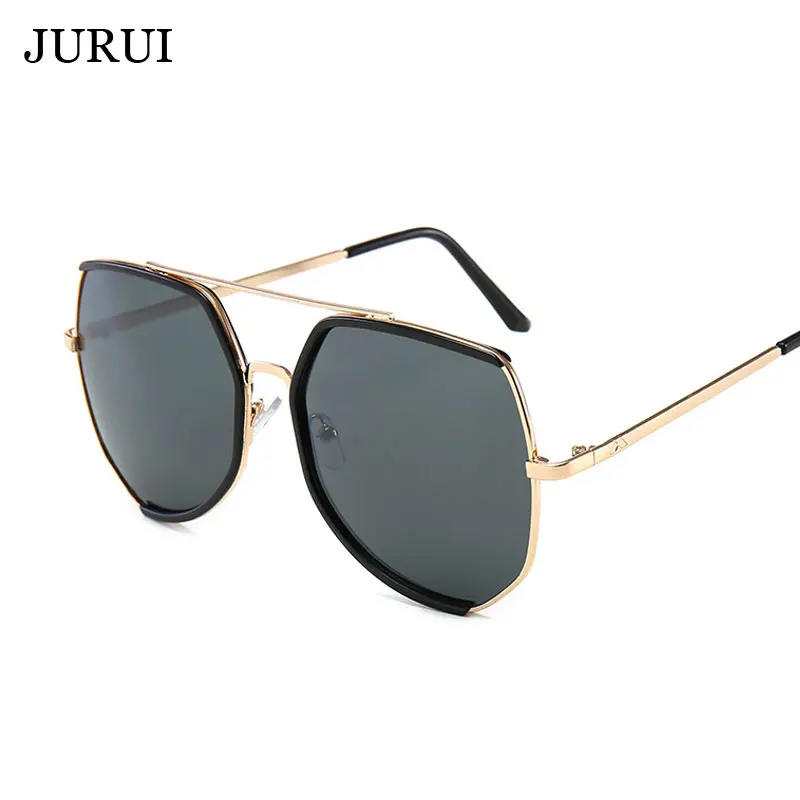Брендовые дизайнерские солнцезащитные очки Ретро стиль металлическая оправа