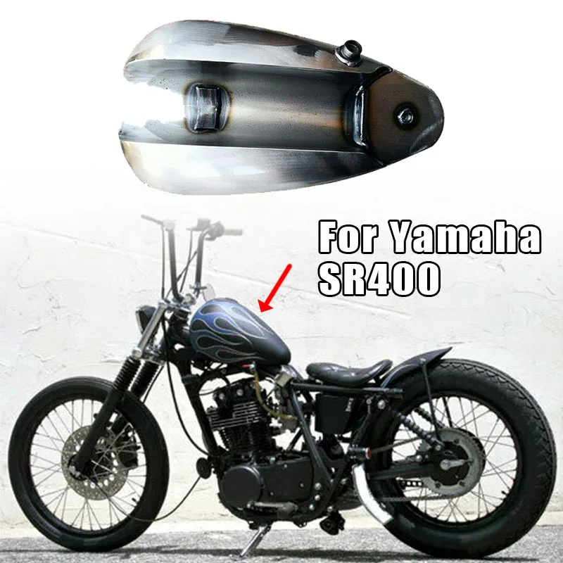 7L Petrol Gas Fuel Tank For Yamaha SR400 Motorcycle Modified Handmade
