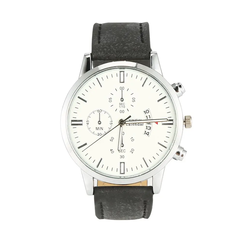 

Watch Calendar Quartz Watch Fashion Men'S Belt Specials Watch Classic Quartz Watch Men Business Quartz Watch Beautiful Gift