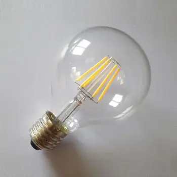 

Mabor E27 G80 6W LED Bulb Edison Retro Vintage Filament COB Light Dimmable