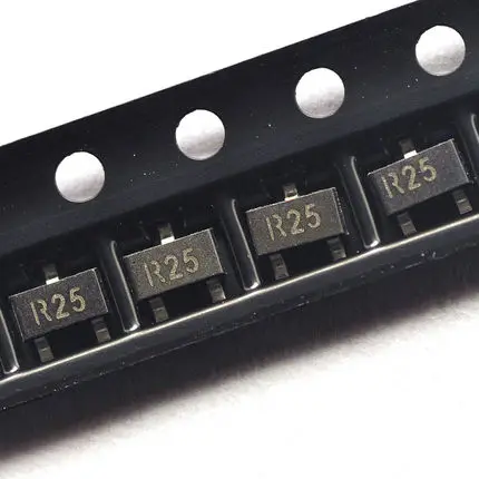 100 шт. Диод MOSFET A1SHB 78L05 регулятор напряжения 1N4007 M7 Зенера 5V1 высокая частота 2SC3356 R25