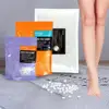 Solid 100g/300g/500g Painless Wax Beans Depilatory Hot Film Transparent Hair Removal Beans Low Melting Point   for Leg 1