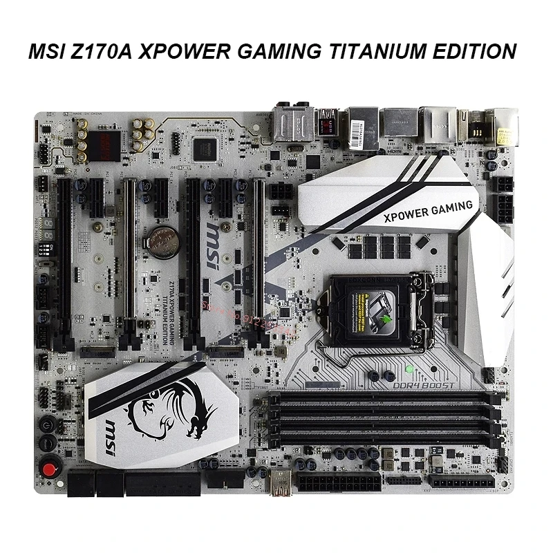 motherboard pc For MSI Z170A XPOWER GAMING TITANIUM EDITION PC Gaming 1151 Z170 With M.2 Desktop Original Used Motherboard latest computer motherboard