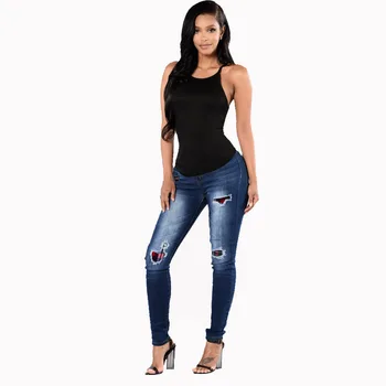 

The best spring sales in 2020 ripped jeans for women pants high waist streetwear women ripped straight leg skinny