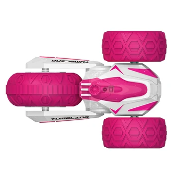 

Gift Wireless Watch Remote Control 360 Degree Rotation Stunt Car USB Charging Racing 2.4G Electric Toy Off Road Three Wheeled