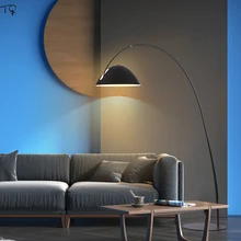 Скандинавский Ins рыболовный торшер металлический Железный арт Современный дизайнерский атмосферный светодиодный подвесной светильник для гостиной Кабинета прикроватная Спальня Салон