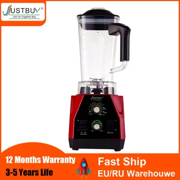 

Korea/Russian Timer Dry and Wet using blender 2200W home Blender Mixer Food Processor Japan Blade Juicer Ice Smoothie Machine