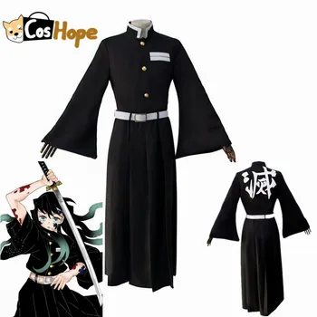 

Kimetsu no Yaiba Tokitou Muichirou Cosplay Costume Demon Slayer Cosplay Anime Japanese Kimono Halloween Outfit for Men