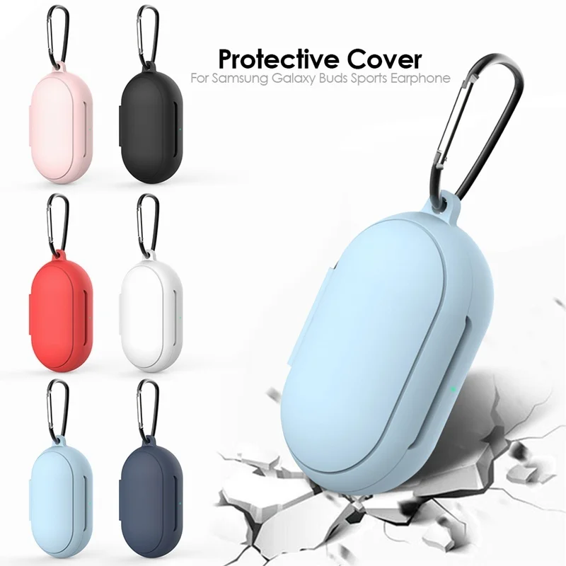 

Newest Soft Slicone Protective Case Cover For Samsung Galaxy Buds Wireless Bluetooth Earphone Anti-fall Dust-proof Pack Bag