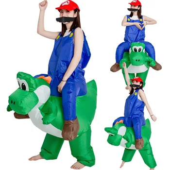 

Inflatable Costume Super Mario Adult and Kids Costumes Fancy Dress Mascot Cosplay Costume For Men Women Cartoon
