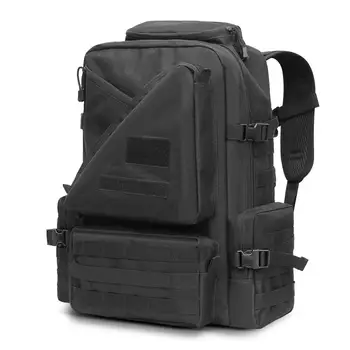 

Tactical Molle Assault Backpack 45L Large Water Resistant Army Military Rucksack with Laptop Compartment for Hiking Camping