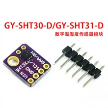 Relação original i2c sht31 SHT30-D saída digital temperatura umidade sensor precisão breakout tempo SHT30-DIS para arduino