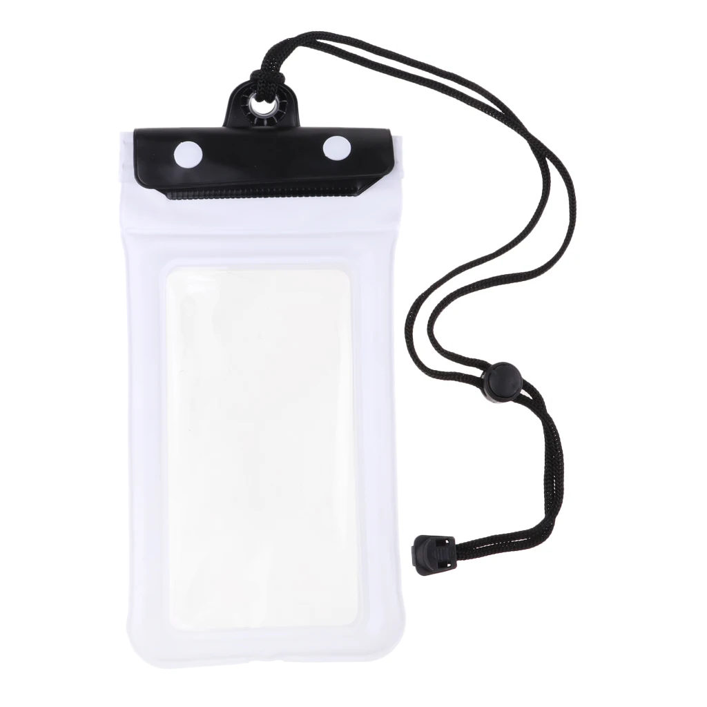 Double Locked Waterproof Phone Case Pouch Cover Holder Swimming Dive Dry Bag Fits Most Smart Phones up to 6.0