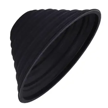 

Anti-glass Ultimate Camera Lens Hood Reflection Free Photography Lens Cover Anti-reflective Silicone Photos Hood for DSLR Camera