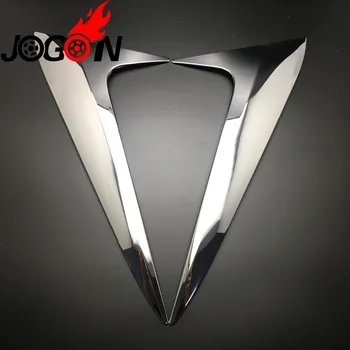 

2pcs Accessories NEW! ABS Chrome Rear Window Side Triangle Cover For MAZDA CX-9 CX9 2016 2017 2018 Car styling