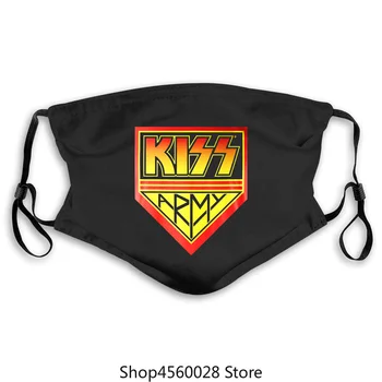 

Kiss Arm y mask S M L XL XXL mask Official Rock Band mask New Washable Windproof Anti-Dust Masks Dust Proof Face Masks Dus pm2.5