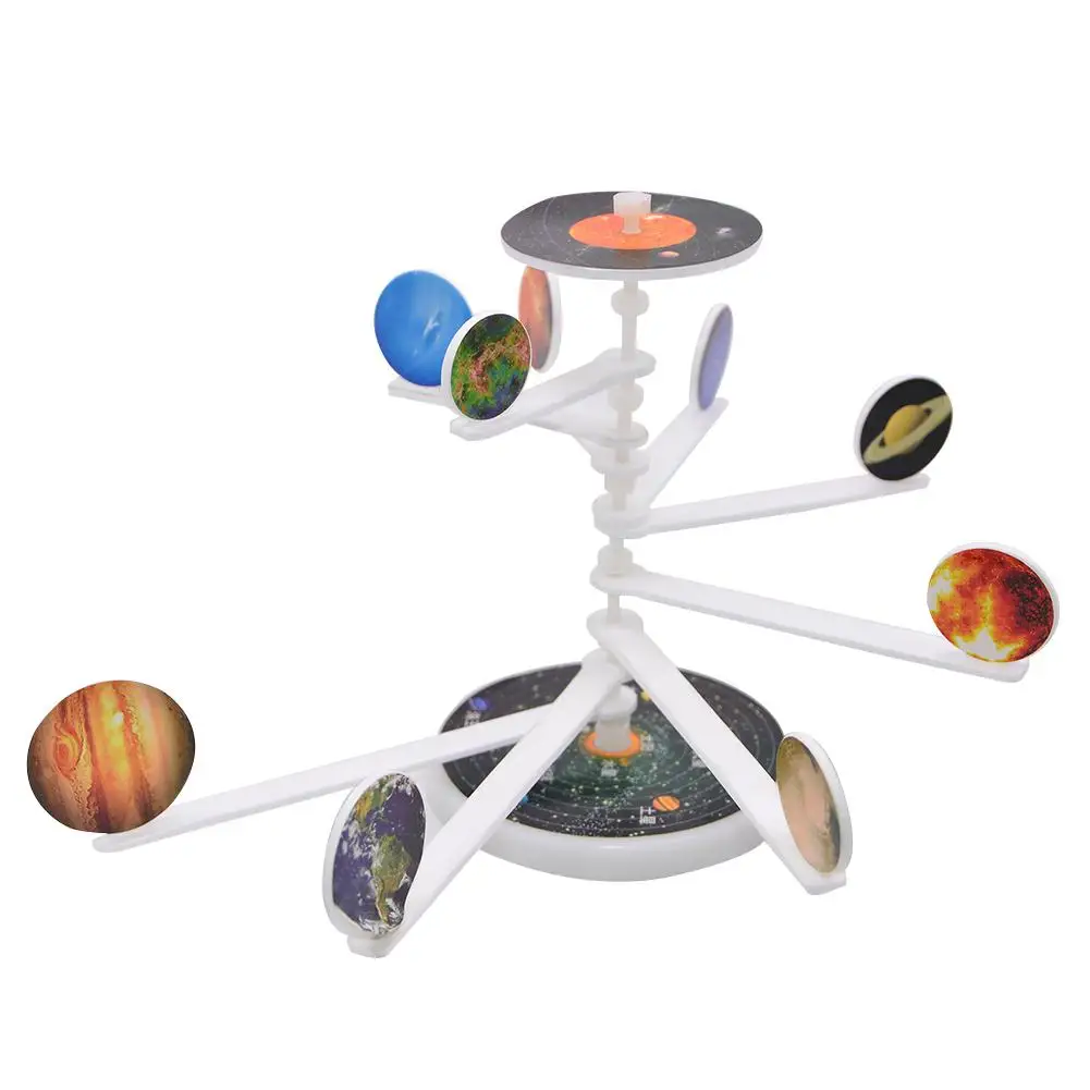 1pcs Creative Solar System Model 9 Kit Mini Crafts Astronomy