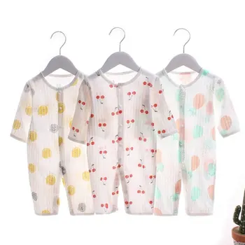 

Baby Clothes Baby Underwear Set Summer Newborn Jumpsuits Baby Clothes Men and Baby Girl Romper Pajamas Autumn Thin Long Sleeve