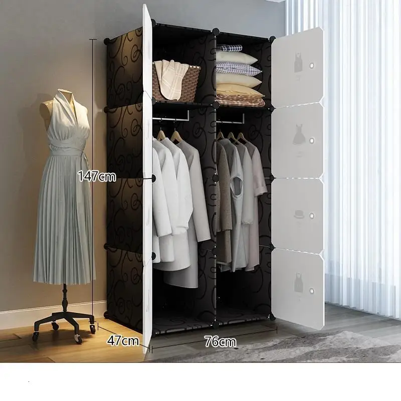 MODEL K Mobile Per La Casa комод для range Ropero Armoire Chambre Guarda Roupa мебель для спальни Mueble De Dormitorio шкаф - Цвет: MODEL K