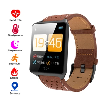 

CK19 Smart Watch Fitness Tracker Men Women Smart Wristband Blood Pressure Heart Rate Monitor Smart Watch 1.3 inch