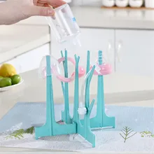 Новорожденный ребенок бутылочка для кормления чистая сушилка держатель 3 цвета многофункциональный слив молочные бутылки соски соска хранения сушильная стойка