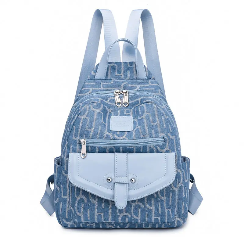 Mochilas de lona para mujer, carteras del colegio para niñas, mochila escolar de diseñador a la moda, bolsos de libro para adolescentes, mochila informal Ms 2021
