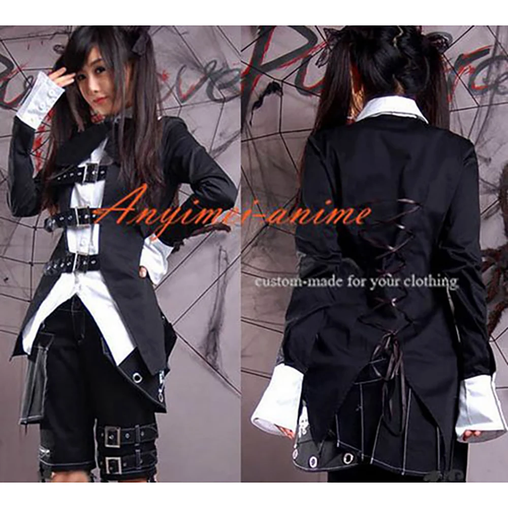 

fondcosplay hiphop Gothic Tripp Lolita Punk Fashion black cotton Shirt Jacket Coat Cosplay Costume CD/TV[CK1168]