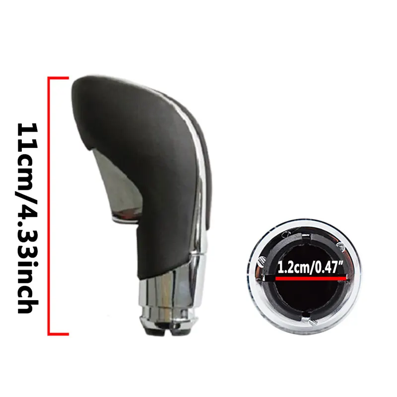 PU Leather Automatic Gear Shift Shifter Lever Stick Knob For Opel Vauxhall Buick Regal Insignia Holden Astra 2009-2015