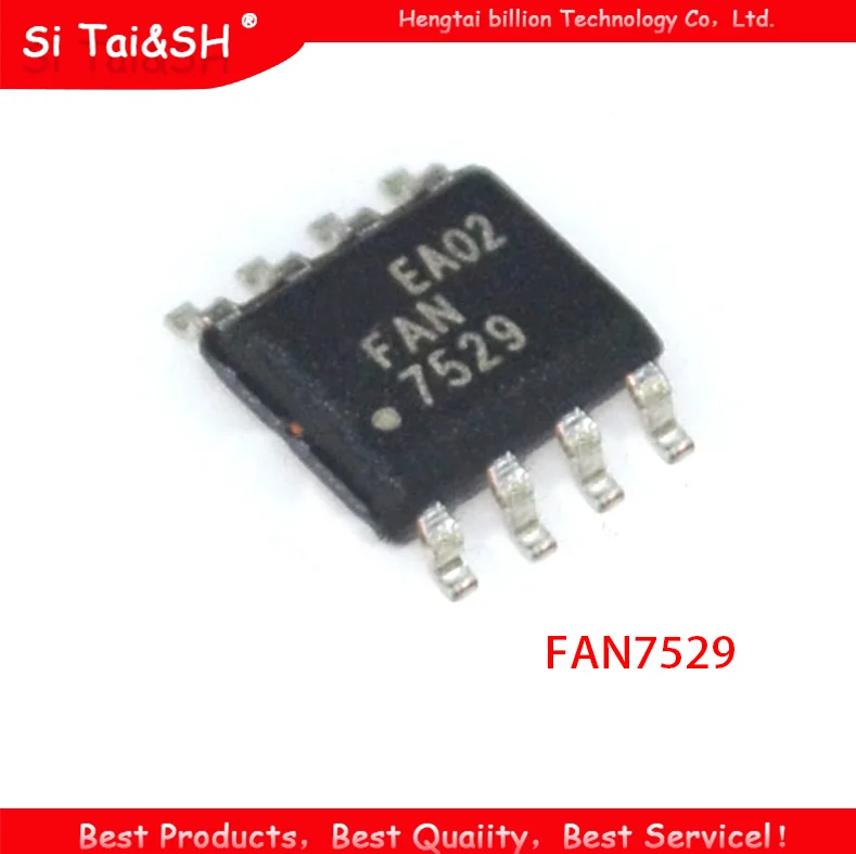 5 шт./лот FAN7529MX SOP8 FAN7529 7529 SOP SMD|Интегральные схемы| |