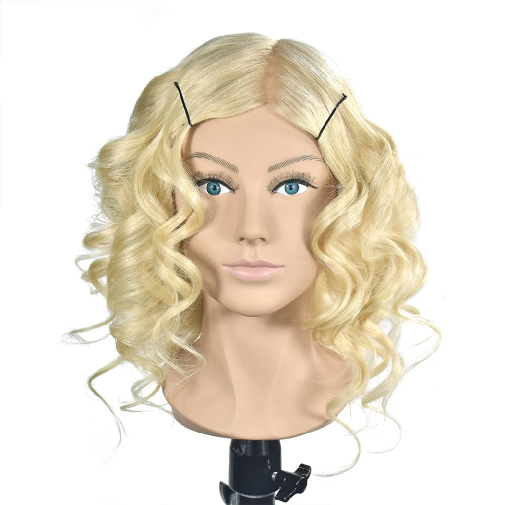 17'' Training Practice Hat Display Makeup Cosmetology Mannequin Makeup Doll Head