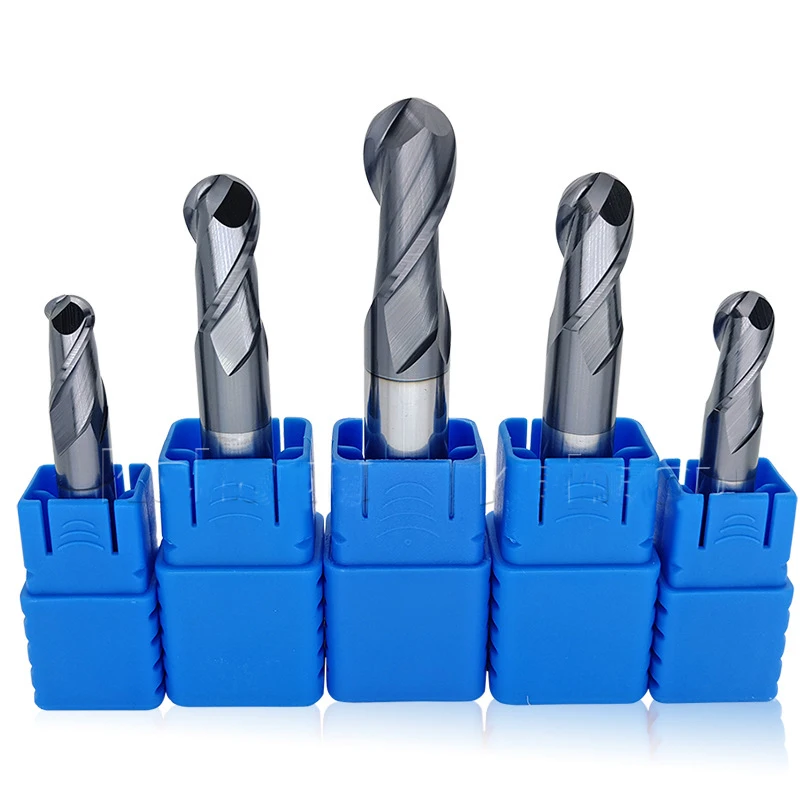BINGFANG-W Drill Ball Nose End Mill Tungsten Carbide HRC45 End Mill Blade Diameter 3Pcs 2 Flutes Drill Accessories Tools BINGFANG-W Drill Ball Nose End Mill Tungsten Carbide HRC45 End Mill Blade Diameter 3Pcs 2 Flutes Drill Accessories Tools