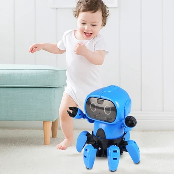 

Upgrade Intelligent Induction RC Robot Infrared Obstacle Avoidance Gesture Intelligent Sensing Following Robot Toy