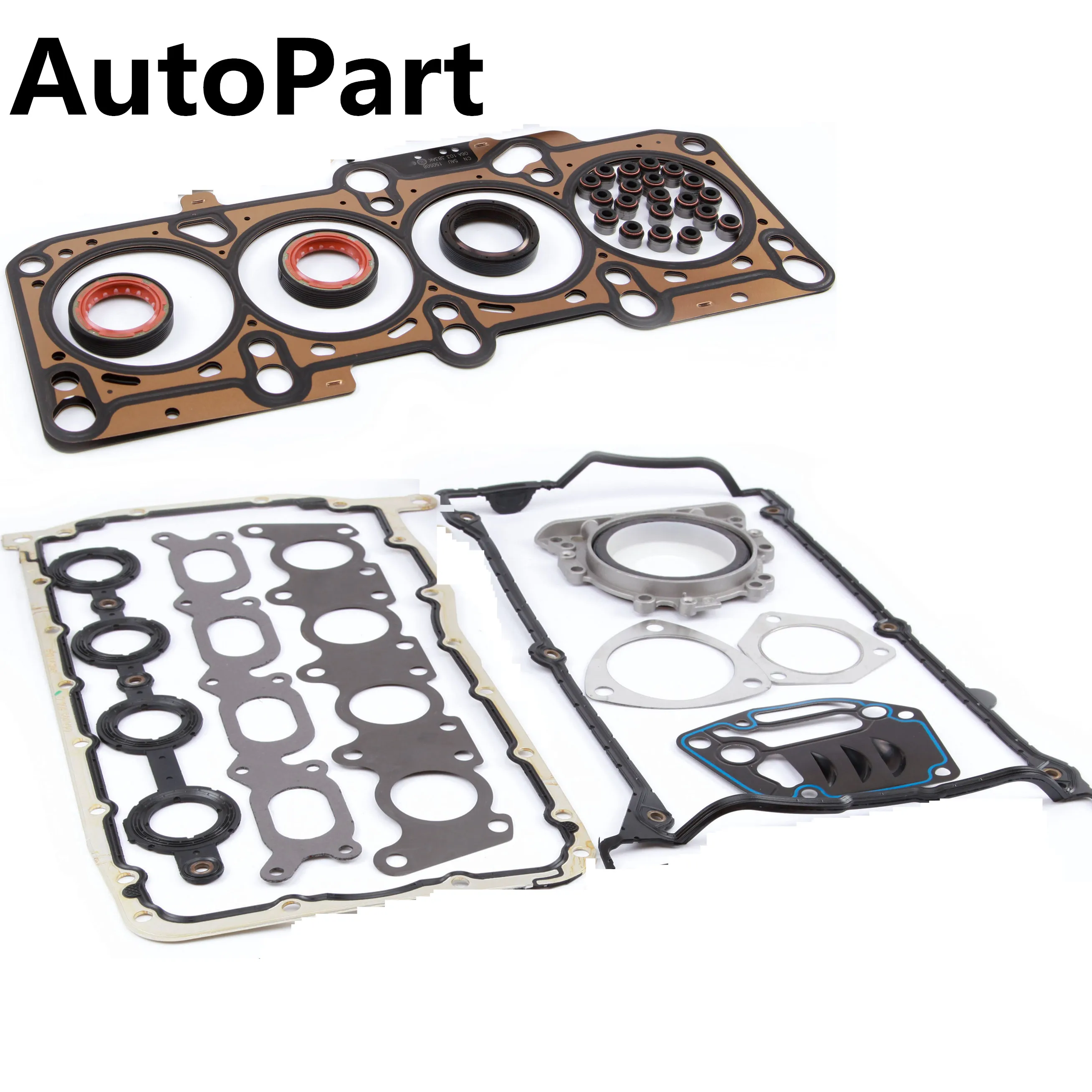 

New 06A 115 441 J Engine Cylinder Head Gasket Repair Set Kit For VW Jetta Golf MK4 Passat B5 Audi A4 1.8T Engine 058 103 383 K