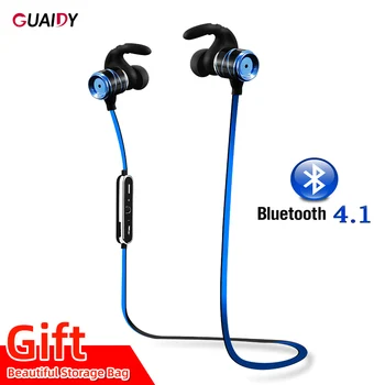 

Wireless Earphone Bluetooth V4.1 Headsets Hanging Neck Sports In Ear Music Earbuds For iPhone Samsung M20 Xiaomi Redmi6 Stereo