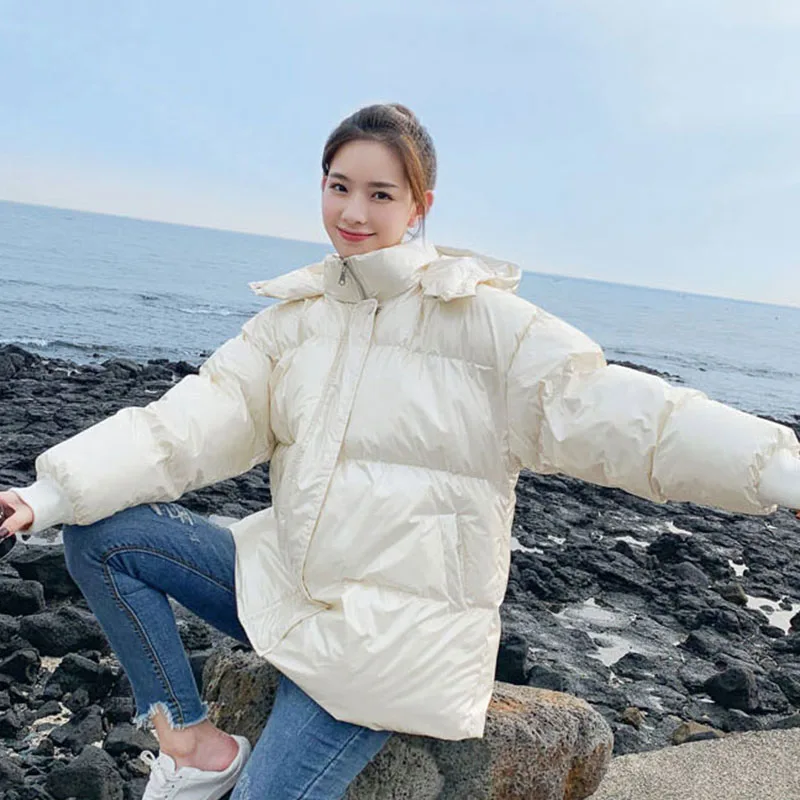 Parkas New Winter Warm Hooded Women Cotton Coat Outerwear Women Parkas High quality Fashion Down Women Cotton Coat 404
