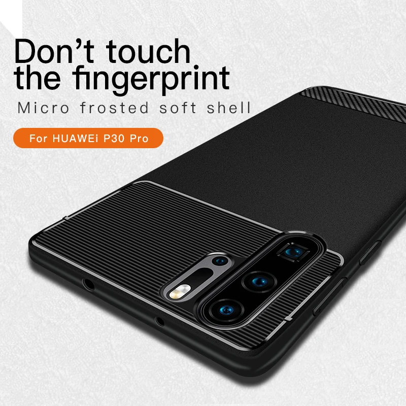 Мягкий Ультратонкий чехол для Huawei P30 Pro P20 Mate 20 lite P Smart Z 2019 Y5 Y6 Y7 Y9 противоскользящие