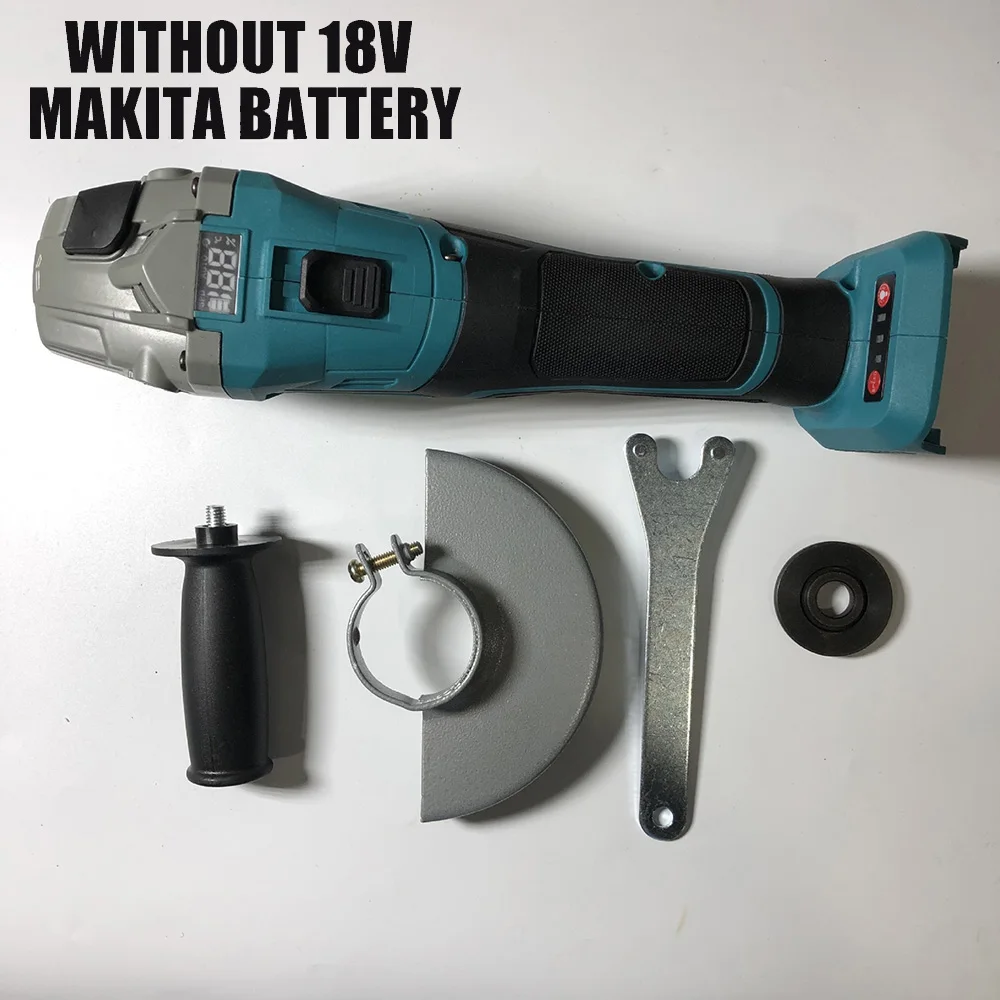 

18V Angle grinder kit Electric Cordless Brushless DIY Fixture Workshop