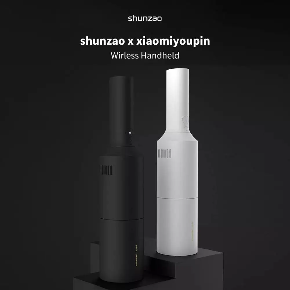 Беспроводной многофункциональный портативный пылесос Shunzao 12000 па всасывающий