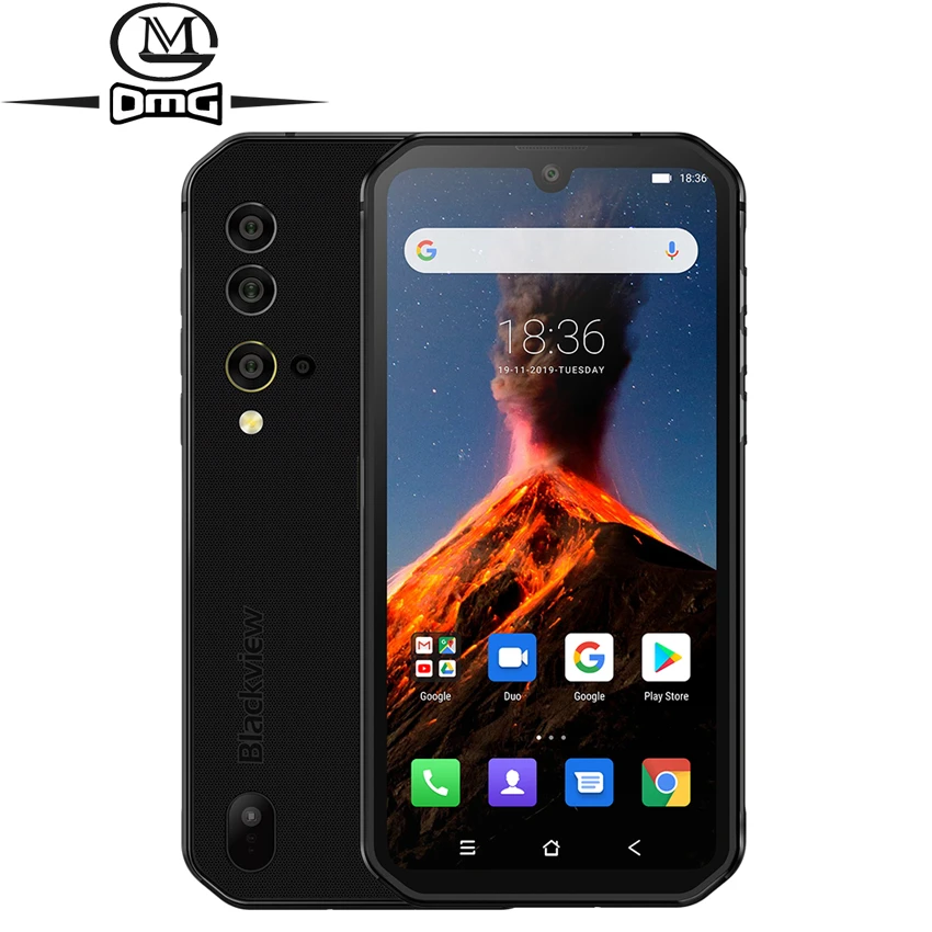 Blackview BV9900 смартфон с восьмиядерным процессором Helio P90 ОЗУ 8 Гб ПЗУ 256 ГБ 4380 мАч Android 9