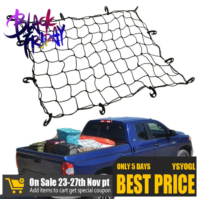 Universal Car Trunk Nets 120x90cm Luggage Storage Cargo Organiser