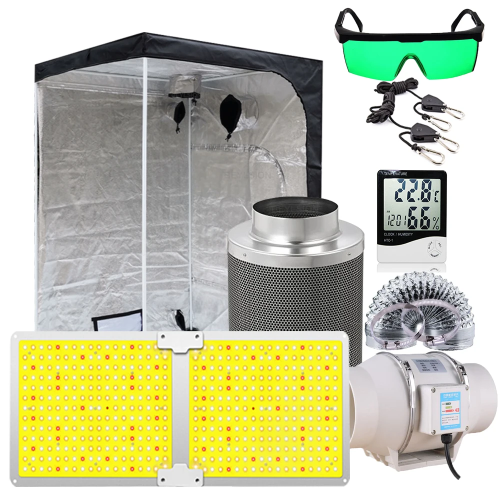 Description Picture 2 of itemBEYLSION 600W-1200WMAX Quantum Board Grow Light Set Grow Tent LED Kit Lamps Parts Plant Lightings Indoor Hydroponics Accessories